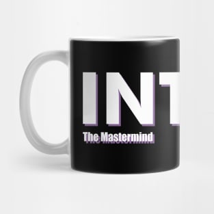 INTJ The Mastermind MBTI types 1D Myers Briggs personality gift with icon Mug